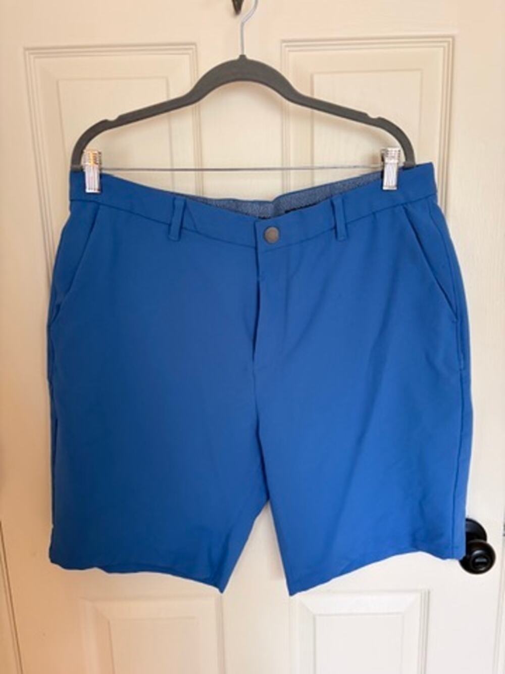 Bonobos Golf Shorts Mens 34 Athletic 9" Blue Performance